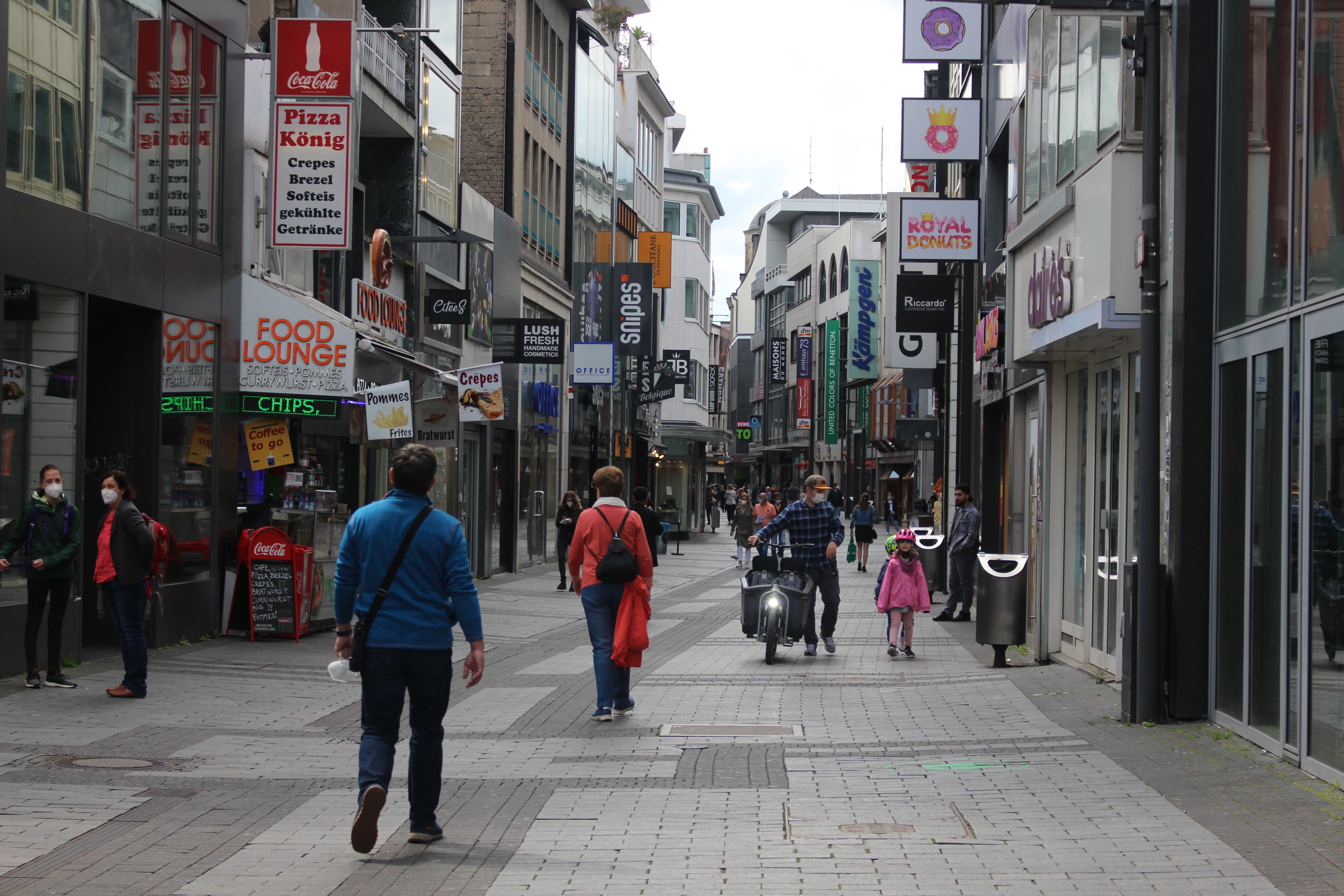 Die Hohe Straße in Köln
